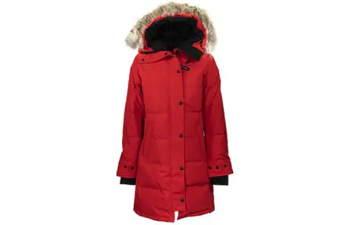 Canada Goose Shelburne Winter Down Jacket Parka Coat Women's Red