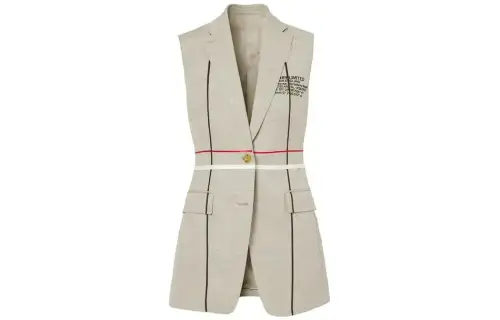 Burberry Jackets Women's Matcha Lapel Moderate Other