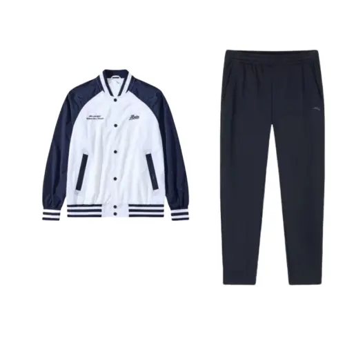 ANTA Casual Sportswear Men's Baseball Collar Moderate