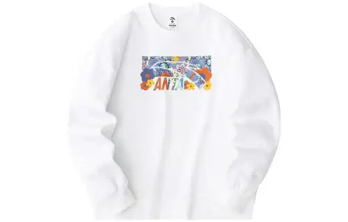 Anta Life Collection Sweatshirt Women's Snowflake White