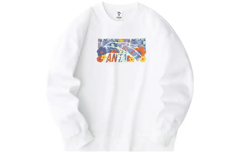 Anta Life Collection Sweatshirt Women's Snowflake White