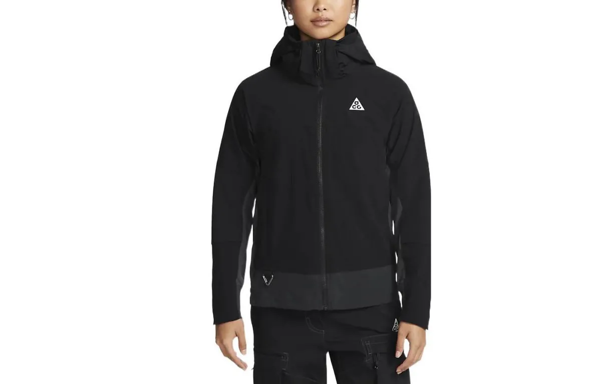 Nike Jackets Women's Black Stand Collar Moderate Other