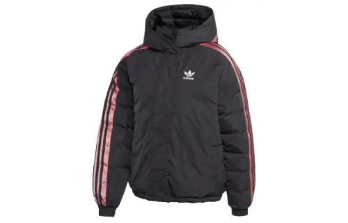 Adidas Originals Down Jackets Women's Black Hooded Moderate Other
