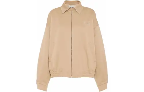 MIU MIU SS22 Jacket Women's Milk Tea