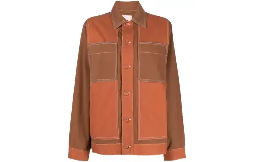 A BATHING APE Jackets Women's Orange Suit Collar Moderate Other