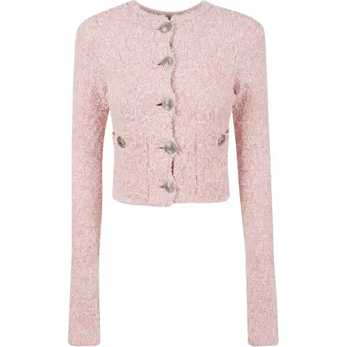 Balenciaga Buttoned Long Sleeved Cardigan