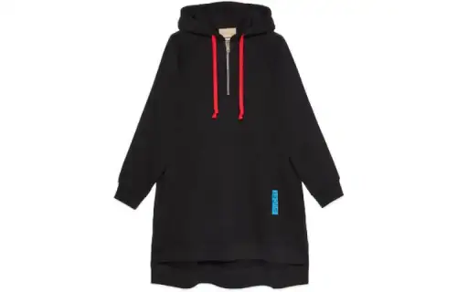 GUCCI Sweatshirts Women's Black Hooded Moderate Other