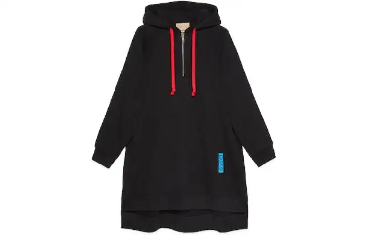 GUCCI Sweatshirts Women's Black Hooded Moderate Other