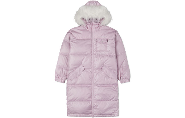 Женская куртка Converse Down Coat (фиолетовая)