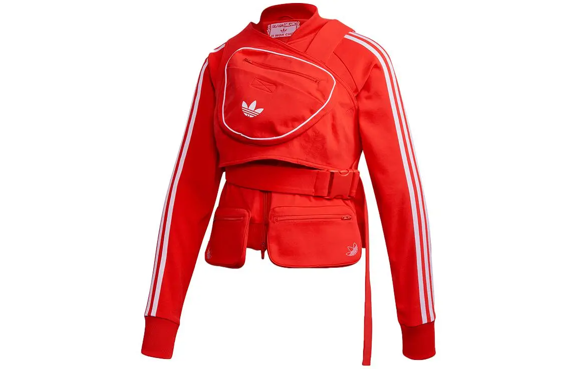 Adidas Originals Adidas Originals Trefoil X Jwc Collaboration Jacket Women's Red