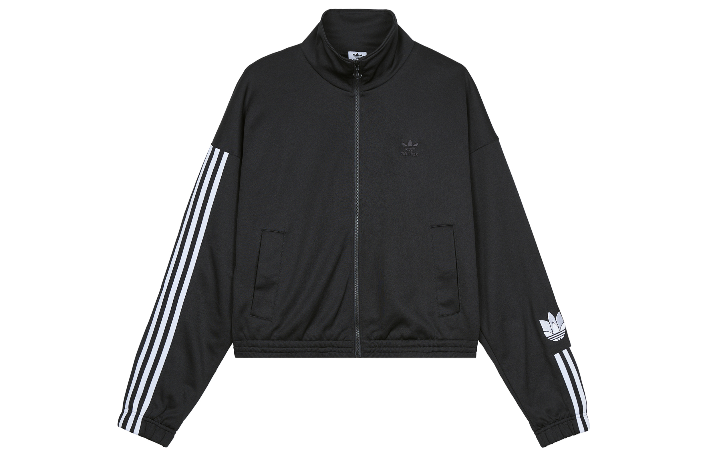 Женская куртка adidas originals ADICOLOR 3D (черная)