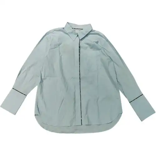 Burberry Shirt Women's Light Blue