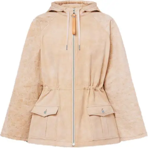 LOUIS VUITTON Monogram Canvas Hooded Parka