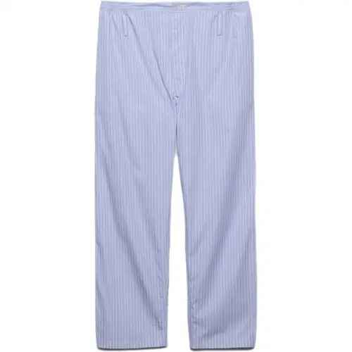PRADA Casual Pants Men's Blue Moderate Straight Fit Pants