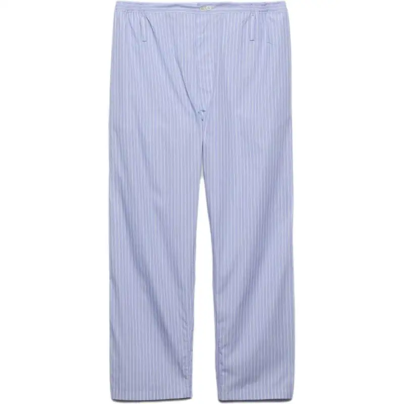 PRADA Casual Pants Men's Blue Moderate Straight Fit Pants