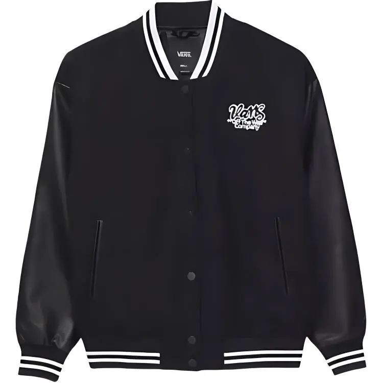 Vans Varsity Club Bomber Jacket Jackets & Coats Women's Black