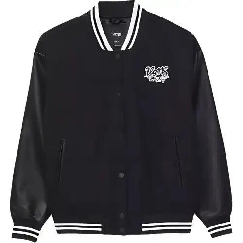 Vans Varsity Club Bomber Jacket Jackets & Coats Women's Black