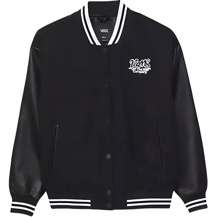 Vans Varsity Club Bomber Jacket Jackets & Coats Women's Black