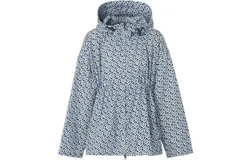 Burberry Jackets Women's Blue Hooded Moderate Other