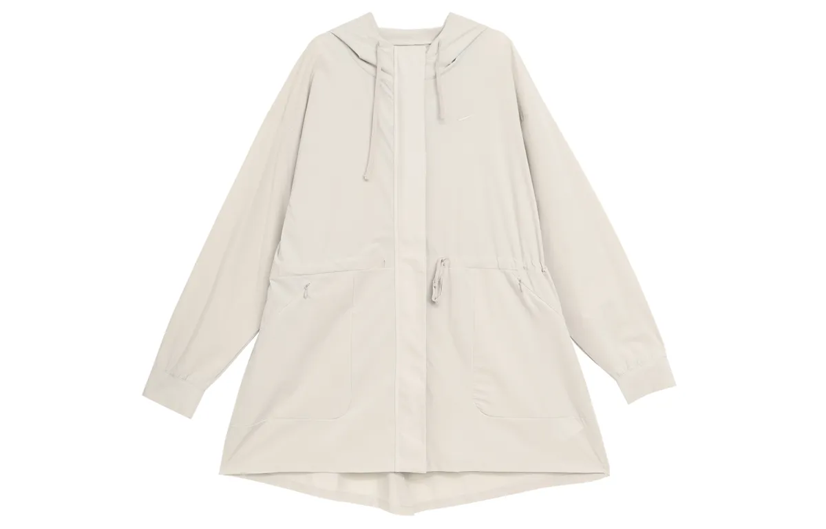 Nike BLISS LUXE Jackets & Coats Women's Light Gray