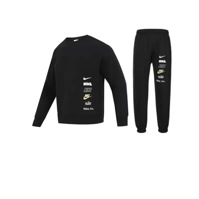 Nike Club Casual Sportswear Men's Black
