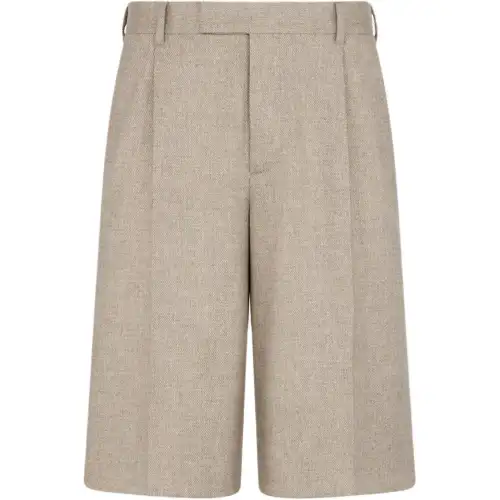 DIOR Icon SS25 Casual Shorts Men's Khaki