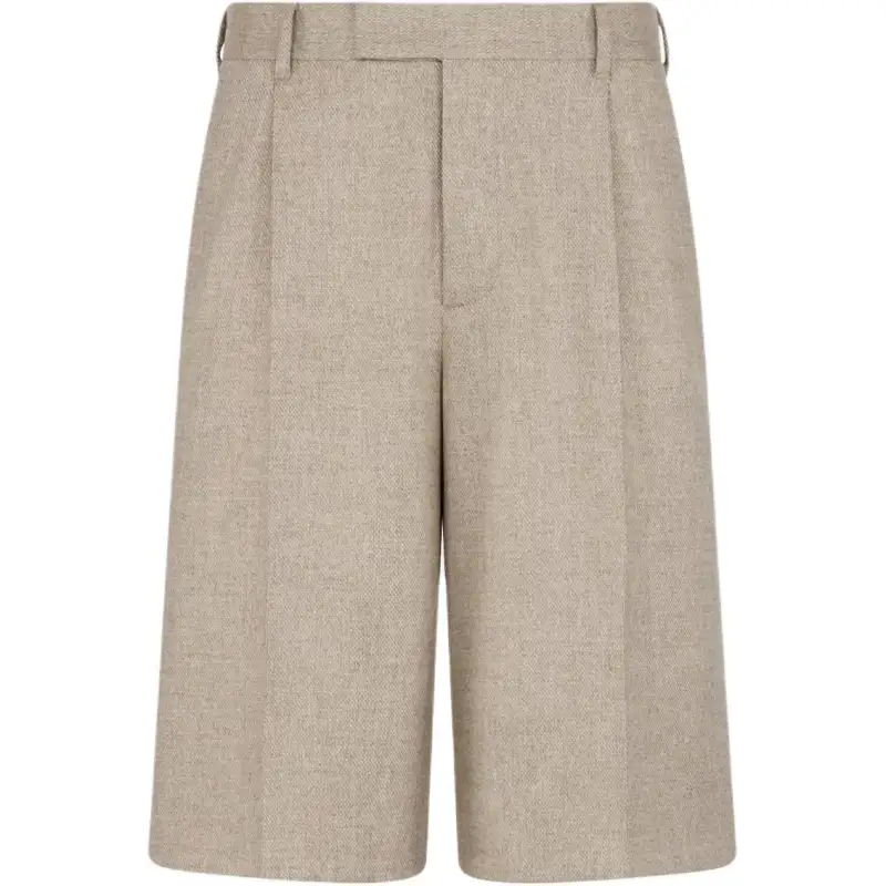 DIOR Icon SS25 Casual Shorts Men's Khaki
