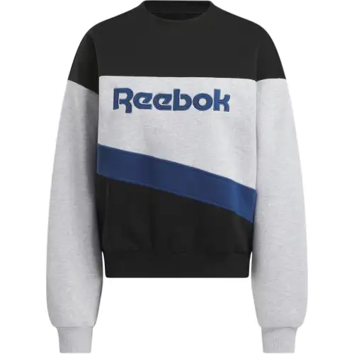 Reebok Sweatshirts Women's Gray Crew Neck Moderate