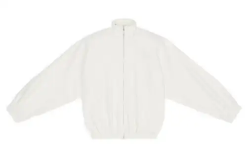 Balenciaga Sporty B Oversized Tracksuit Nylon Jacket White