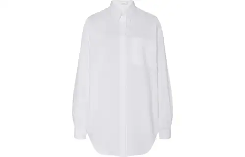 THE ROW Shirts Women's White Lapel Moderate Other