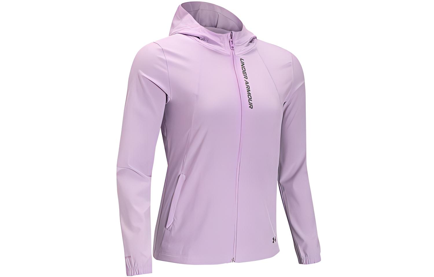 Женская куртка Under Armour Принт (пурпурная)