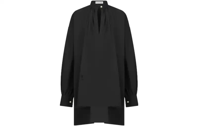 Christian DIOR Embellished Long Sleeved Top