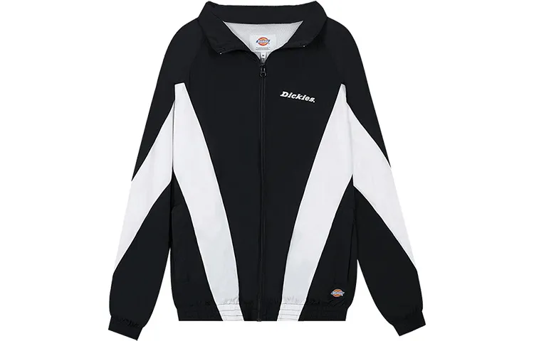 Dickies Jackets Women's Black Lapel Moderate Straight Fit