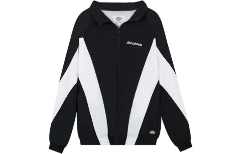 Dickies Jackets Women's Black Lapel Moderate Straight Fit