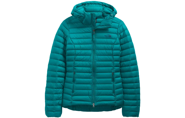 THE NORTH FACE Down Jackets Women's Green Hooded Moderate Other
