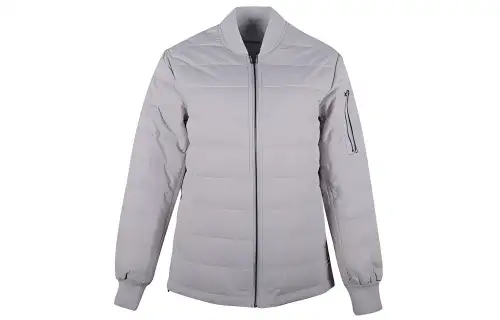 Converse Down Jackets Women's Oil Gray Baseball Collar Moderate Other