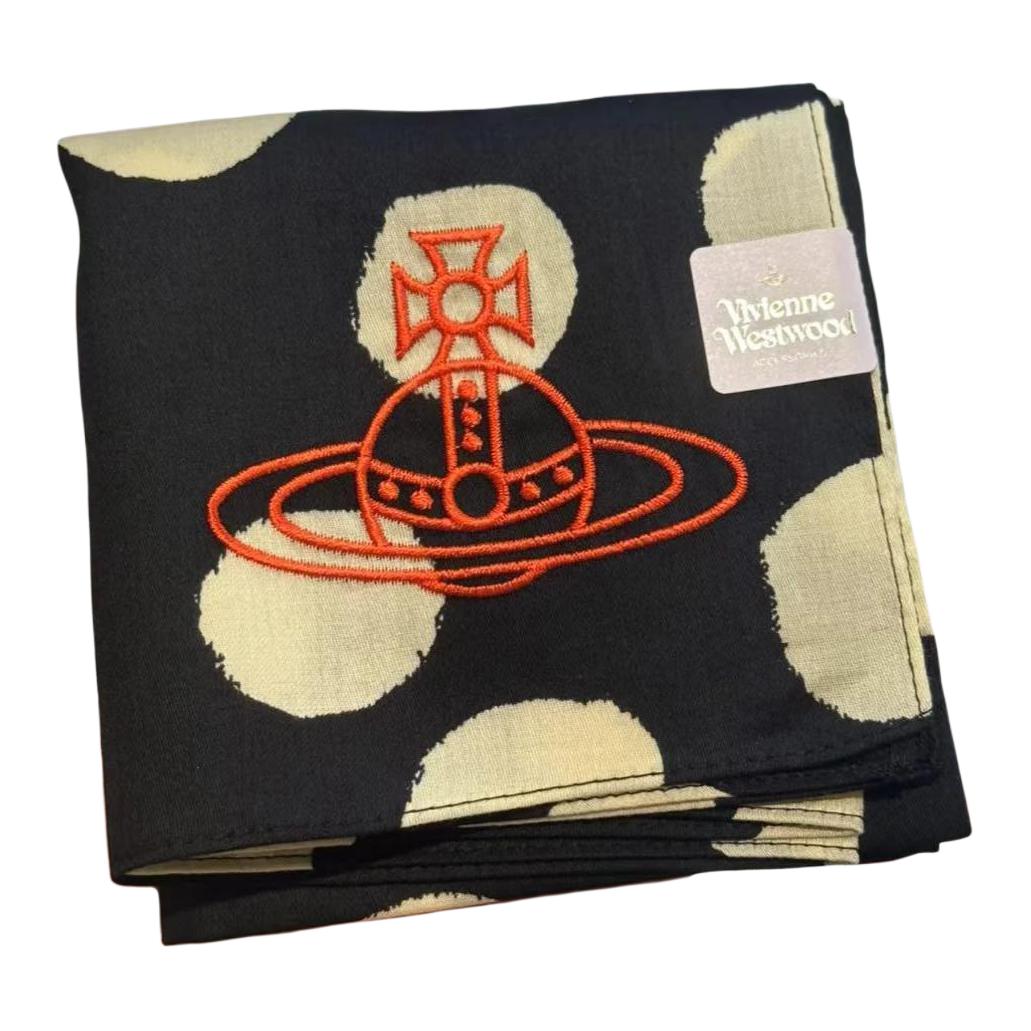 Платок Vivienne Westwood Silk Scarf (черный)