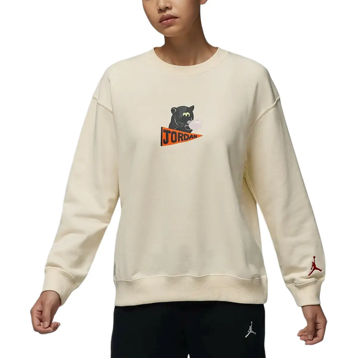 Jordan Brooklyn Fleece Sweatshirt Women's Coconut Milk