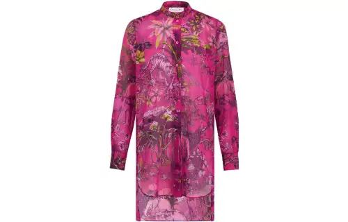 DIOR Shirts Women's Multicolor Stand Collar Moderate Other