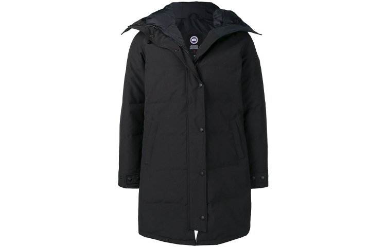 Canada Goose Shelburne Down Jacket Parka Coat Women's Black