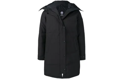 Canada Goose Shelburne Down Jacket Parka Coat Women's Black