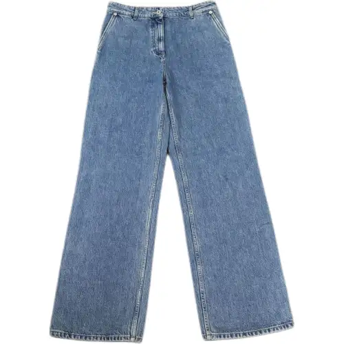 Burberry SS25 Jeans Women's Blue