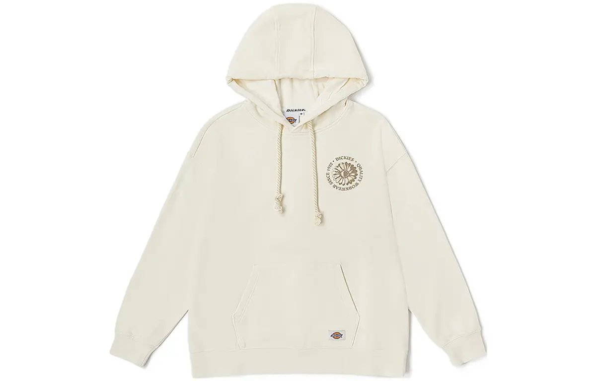 Dickies Sweatshirts Women's Cream White Hooded Moderate Other