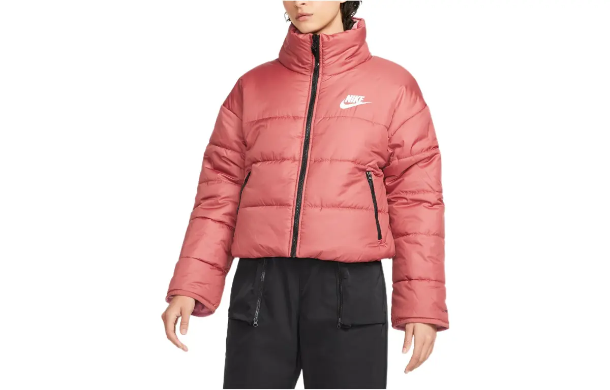 Nike Jackets Women's Red Stand Collar Moderate Other