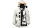 Canada Goose logo-patch detail padded coat