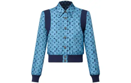 LOUIS VUITTON Jackets & Coats Women's Blue