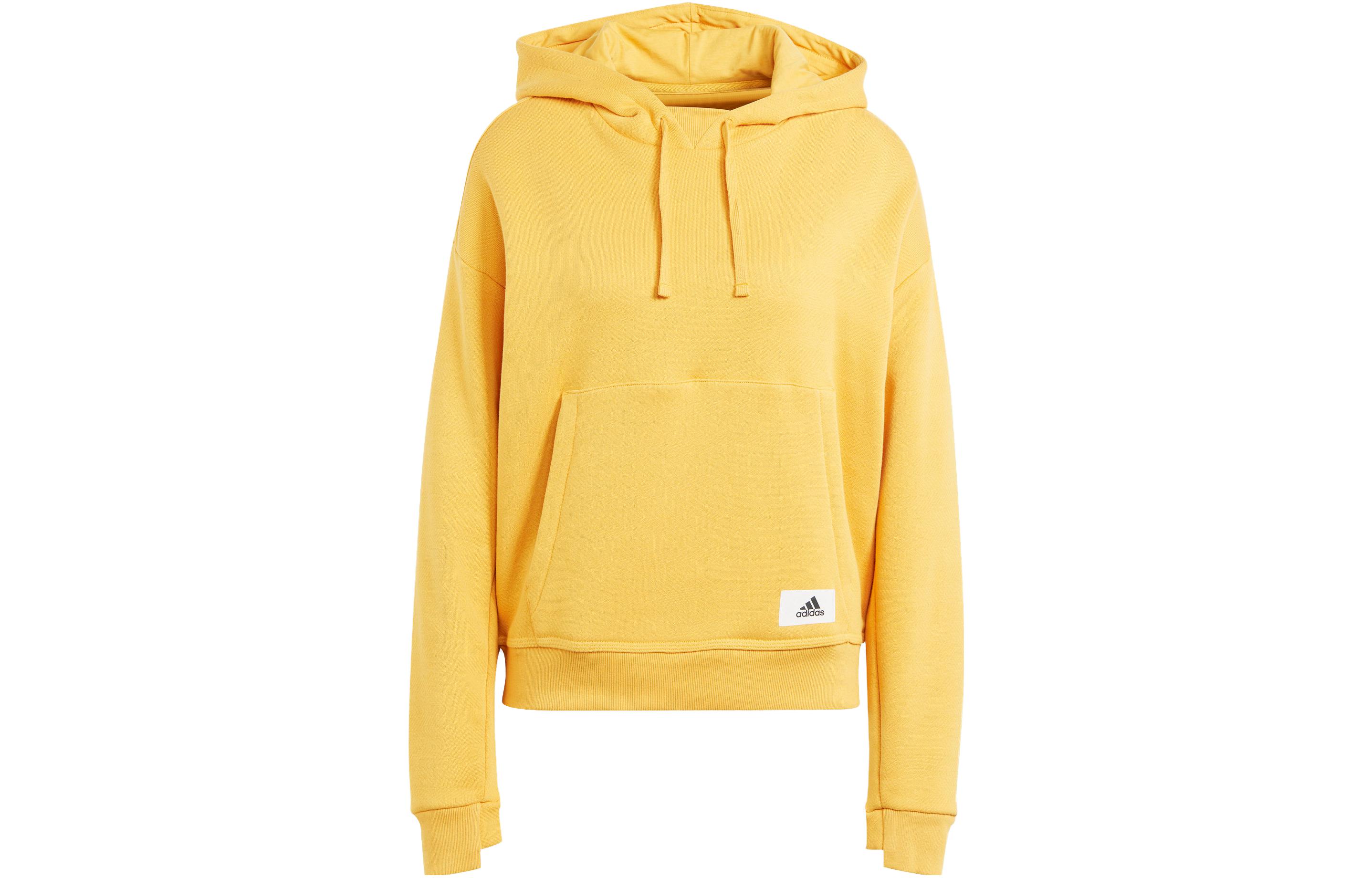 Женское худи adidas (желтое)