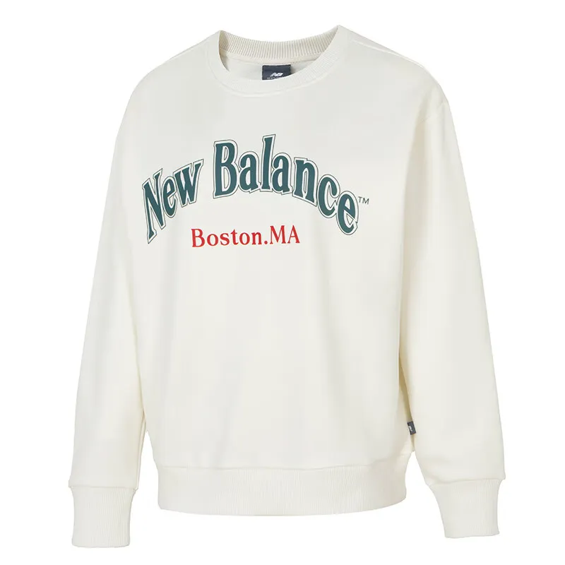 New Balance Sweatshirt Women's Ivory White