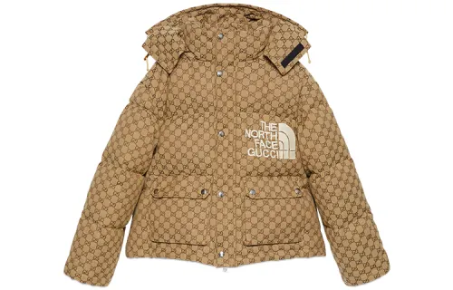 GUCCI X The North Face Print Jacket Beige/Ebony