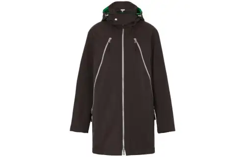 Bottega Veneta Jackets Women's Black Hooded Moderate Other